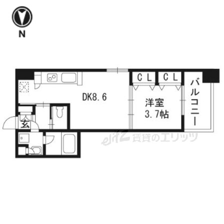 アーバネックス高槻芥川の物件間取画像